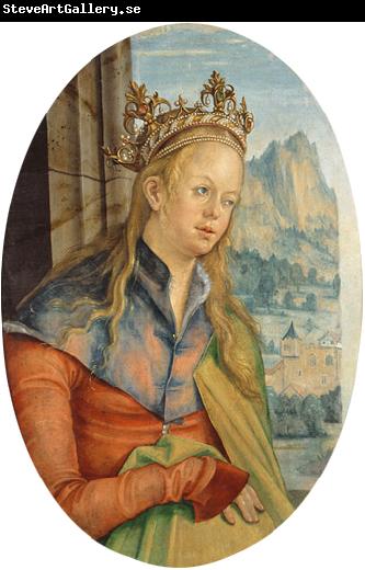 Hans von Kulmbach Saint Catherine of Alexandria.